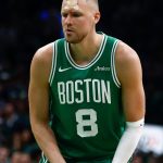Bloodied Kristaps Porzingis exits Game 2 vs. Magic with head gash