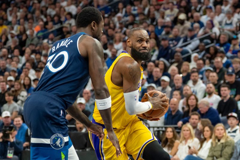 Lakers vs. Timberwolves: Jaden McDaniel gives Minnesota 2-1 edge