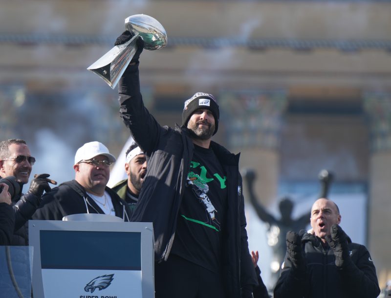 Eagles visit White House: Jalen Hurts, A.J. Brown among those absent