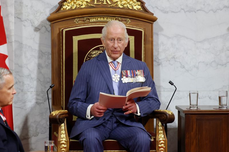 King Charles emphasizes Canada’s ‘self-determination’ as he opens parliament after Trump’s annexation threats
