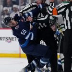 Watch: Stars captain sucker punches Jets star in Game 5 loss