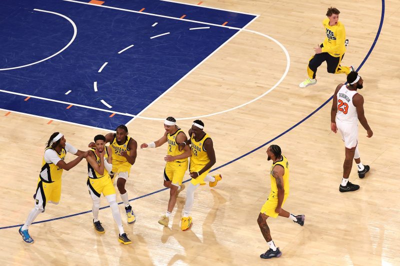 Tyrese Haliburton forces OT with incredible shot, celebrates early