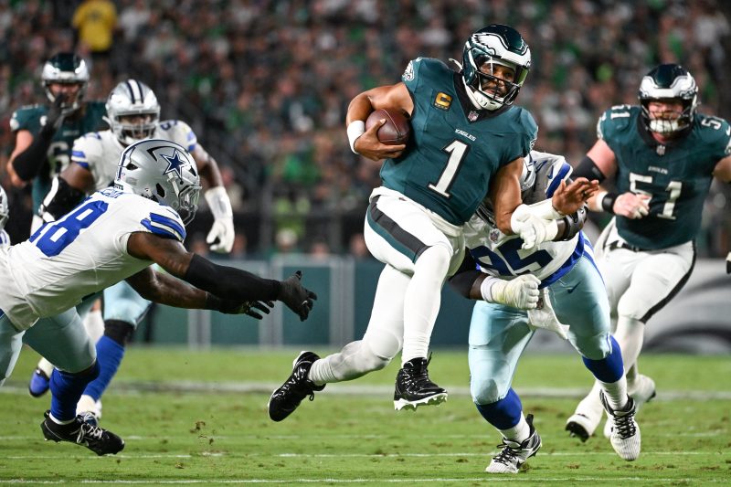 Winners, losers of 2025 NFL opener: QB Jalen Hurts and Mother Nature