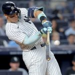 Aaron Judge reaches 50-homer milestone for second straight season