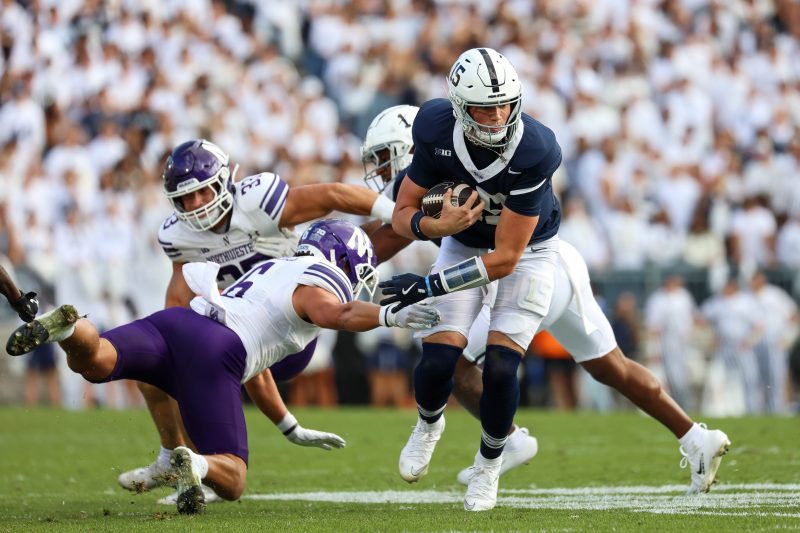 Penn State QB Drew Allar out for season following injury in Northwestern loss