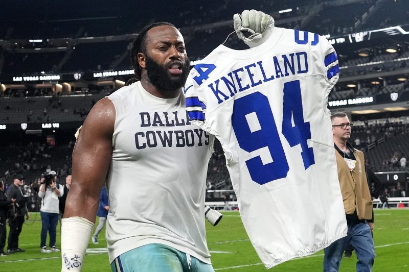 ‘He’s part of our family forever’: Cowboys honor Kneeland in MNF win