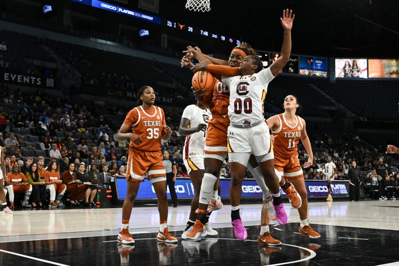 Texas upsets South Carolina in women’s basketball top-5 showdown