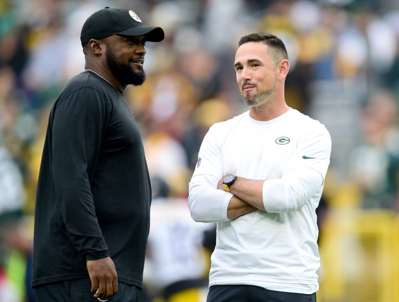 Aaron Rodgers defends job futures of Mike Tomlin, Matt LaFleur